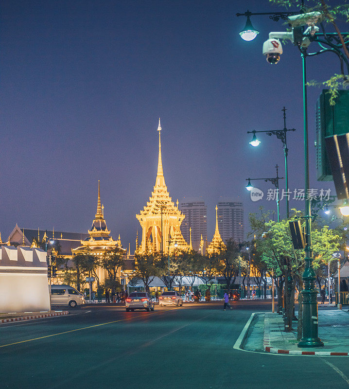 雕塑大皇宫，也称为Wat Phra Kaew在曼谷，泰国